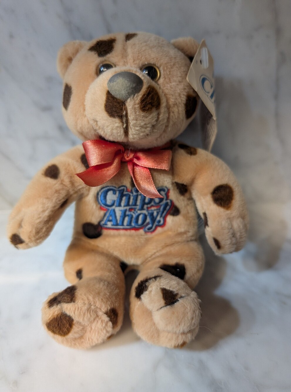 🆕 Nabisco Chipper Plush Chips Ahoy Cookie Bear - Brown Promotional Toy 2000 Y2K